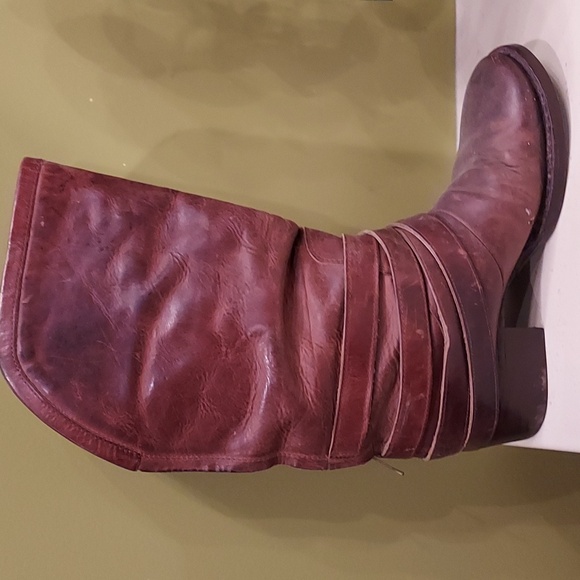 Freebird drove brown distressed boots size 7 - Picture 4 of 16